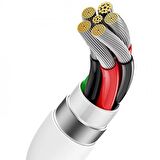 Baseus Super Şarj Kopmaz Kablo 100W Type-C Şarj Kablosu 480Mbps Veri Aktarım Kablosu USB to Type-C