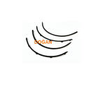 DACİA - ÖN ARKA ÇAM. AĞIZ BAKALİTİ  ( 4 ADET ) LOGAN 2008- - 6001548285/286/287/288/