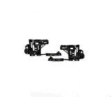 PEUGEOT - ARKA TAMPON BAĞLANTI AYAĞI ( SET ) PARTNER 2008- - 9680603580 / 9680603680 / 7416.H9 / 7416H9
