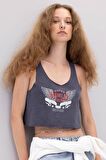 DeFacto Loose Fit Baskılı U Yaka Atlet D3595AX24HSAR191