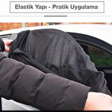 Coofbe Universal Araç Yan Cam Perdesi Araç Cam Perdesi Araç Cam Güneşliği Araç Cam Sineklik Güneşlik