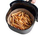 Ally 50 Adet Tek Kullanımlık Yapışmaz Airfryer Pişirme Kağıdı