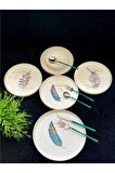 Roy King Happy Bone China 24 Parça 6 Kişilik Yemek Takımı