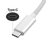 Coofbe Super Şarj 100W 1.8Mt Magsafe  Macbook Pro Şarj Kablosu Macbook Air Şarj Kablosu USB-C PD şarj cihazı 
