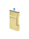 S.T. Dupont Slimmy Golden Diamond Head Çakmak 28009