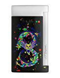 S.T. Dupont Slim 7 Year of The Dragon Siyah Krom Çakmak 27777