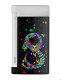 S.T. Dupont Slim 7 Year of The Dragon Siyah Krom Çakmak 27777