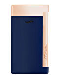 S.T. Dupont Slim 7 Finish Mavi ve Pembe Altın Çakmak 27773