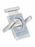 S.T. Dupont Monogram 1872 Açık Gri Puro Stand - Kesici 3480M