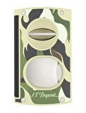 S.T. Dupont Camo Haki İki Bıçaklı Puro Kesici 3450