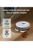 Roborock Q Revo S Çöp İstasyonlu Beyaz Akıllı Robot Süpürge