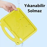 Coofbe Panda Desenli Standlı Zırhlı iPad 10.2 2022 Kılıf Yıkanabilir iPad 10.2 Kılıf Kalem Yerli