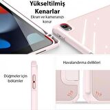 Coofbe Manyetik Kapaklı Kalem Yerli Standlı iPad 10.2 2022 Kılıf Şeffaf Arka Kapaklı iPad 10.2 Tablet Kılıf