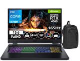 Acer Nitro 5 AN515-58-79XA Intel Core I7 12700H 16gb DDR5 Ram 1tb SSD 8GB RTX4060 15.6 İnç 165Hz IPS FHD Windows11Pro Taşınabilir Bilgisayar NHQM0EY00120+ZettaÇanta
