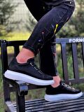 Knack Sneakers Ayakkabı 889 Siyah (Beyaz Taban)