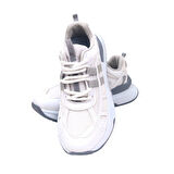 Kadın Osdan Beyaz Gri Günlük Spor Ayakkabı Sneaker 4 cm sp176