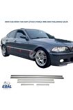 BMW 3 Seri E46 Krom Yan Kapı Çıtası 6 Parça 1998-2005 P. Çelik