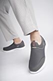 Muggo PODGO Garantili Unisex Ortopedik Bağcıksız Nefes Alabilen Hafif Yürüyüş Sneaker Spor Ayakkabı