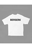 Berserk 1989 Baskılı Unisex Tişört, Oversize Anime Karakter Tişört