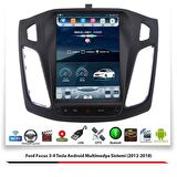 Ford Focus 3-4 Tesla Android Multimedya Sistemi (2012-2018) 4 GB Ram 64 GB Hafıza 8 Çekirdek Nakamichi Japon Markası