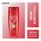 L'Oréal Paris Elseve Colorvive Renk Koruyucu Bakım Şampuanı 2'si 1 Arada 360 ml