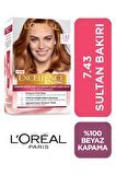 L'Oréal Paris Excellence Creme Saç Boyası 7-43 Sultan Bakırı