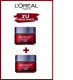 Loreal Paris Revitalift Lazer X3 Ailesi Gece Kremi 50 ml + 50 ml 2 adet
