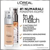 L'Oréal Paris True Match Bakım Yapan Fondöten - 2C Soğuk Alt Ton