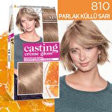 L'Oréal Paris Casting Crème Gloss Saç Boyası - 810 Parlak Küllü Sarı