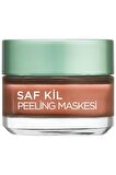 Loreal Saf Kil Peeling Maskesi 3 Saf Kil Kırmızı Yosun Özü 50 ml