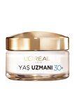 L'Oréal Paris Yaş Uzmanı 30+ İnce Çizgi Görünümünü Azaltan & Cilde Canlı Görünüm Veren, Kırşıklık Karşıtı Krem 50ml