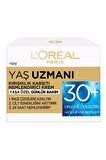 L'Oréal Paris Yaş Uzmanı 30+ İnce Çizgi Görünümünü Azaltan & Cilde Canlı Görünüm Veren, Kırşıklık Karşıtı Krem 50ml