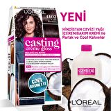 L'Oréal Paris Casting Crème Gloss Saç Boyası 4102 Cool Kestane