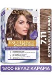 Loreal Excellence Cool Creme 7.11 Ekstra Küllü Kumral