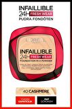 L'Oréal Paris Infaillible 24H Fresh Wear Pudra Fondöten 40 Cashmere