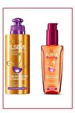 Elseve Dream Long Pürüzsüzleştirici Serum 100 ml+ Amla Bukle Belirginleştirici Saç Bakım Kremi 200ml