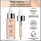 L'Oréal Paris True Match Nude Fondöten Serum 0.5-2 Very Light