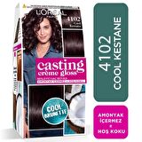 L'Oréal Paris Casting Crème Gloss Saç Boyası - 4102 Cool Kestane