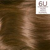 L’Oréal Paris Excellence Creme Nude Renkler Saç Boyası – 6U Nude Koyu Kumral