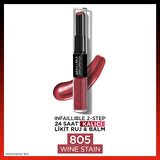 L'Oréal Paris Infaillible 2-Step 24 Saat Kalıcı Likit Ruj & Balm - 805 Wine Stain