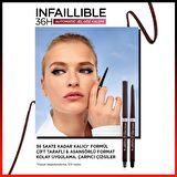 L'Oréal Paris Infaillible Automatic Jel Göz Kalemi - Kahverengi
