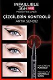 L'Oréal Paris Infaillible 36H Grip Micro Fine Eyeliner 01 Obsidian - Siyah