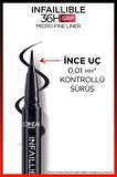 L'Oréal Paris Infaillible 36H Grip Micro Fine Eyeliner 01 Obsidian - Siyah