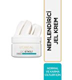 Loreal Paris 3 Etkili Nemlendirici Jel Krem Normal Ve Karma Ciltler 50 ml