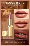 L'Oréal Paris Color Riche Saten Bitişli Ruj - 550 Nude Unapologetic