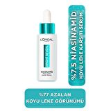 L'Oréal Paris Bright Reveal Sivilce, Güneş, Yaşlanma Lekelerinde Etkili Koyu Leke Karşıtı Serum 10% Niasinamid 30 ml