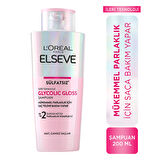 L'Oréal Paris Elseve Glycolic Gloss Mükemmel Parlaklık için Bakım Yapan Şampuan 200 ml