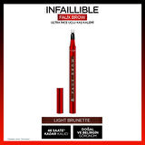 L'Oréal Paris Infaillible Faux Brow Ultra İnce Uçlu Kaş Kalemi - Light Brunette