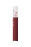 Maybelline New York Super Stay Matte Ink Likit Mat Ruj - 50 Voyager - Bordo