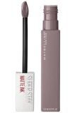 Maybelline New York Super Stay Matte Ink Unnude Likit Mat Ruj - 90 Huntress - Gri